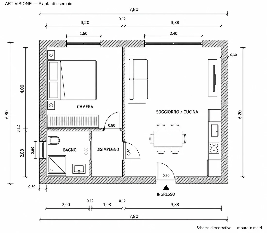 Una casa ancora immaginata da cui nasce questo soggiorno
